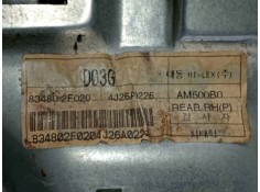 Recambio de elevalunas trasero derecho para kia cerato 2.0 ex crdi berlina (4-ptas.) referencia OEM IAM 834802F020 4J26A0226  2