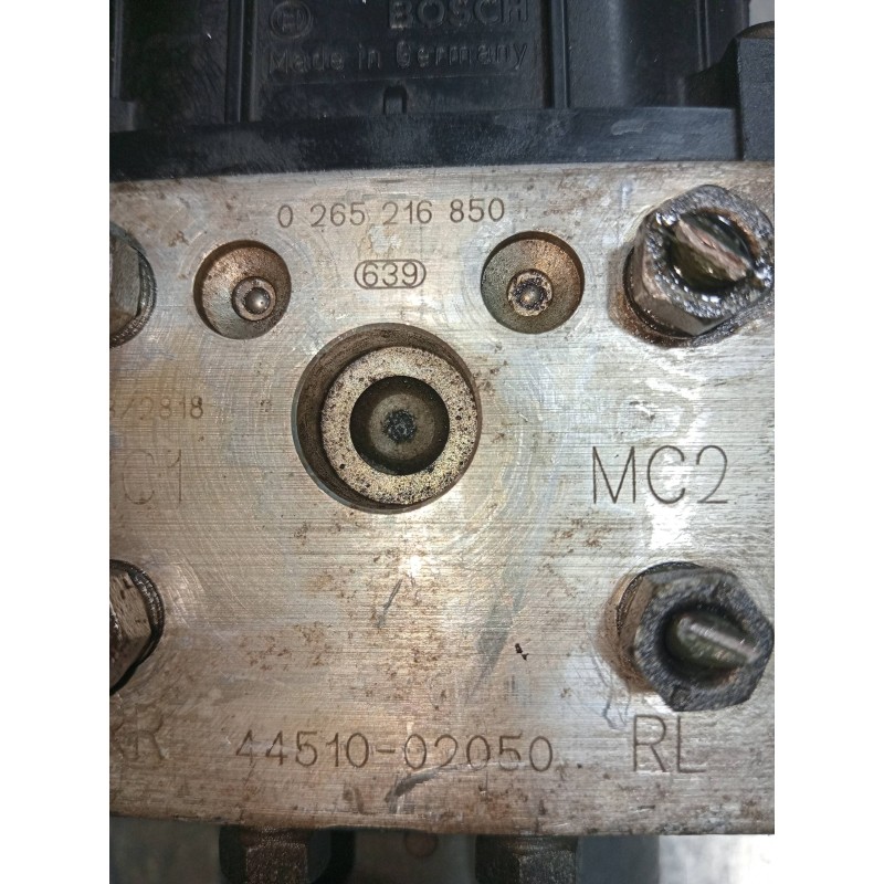 Recambio de abs para toyota corolla (e12) 2.0 d-4d linea luna berlina referencia OEM IAM 0265216850 4451002050 