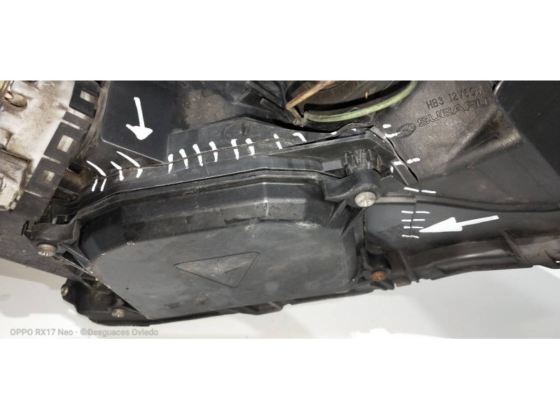 Recambio de faro izquierdo para subaru legacy lim. b14 limited referencia OEM IAM  XENON 