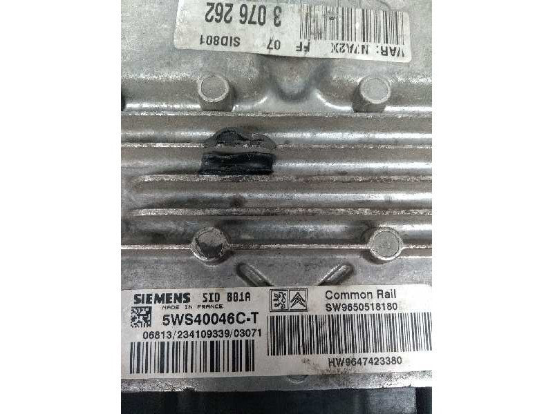 Recambio de centralita motor uce para citroen xsara berlina 2.0 hdi cat (rhy / dw10td) referencia OEM IAM 5WS40046CT SW965051818
