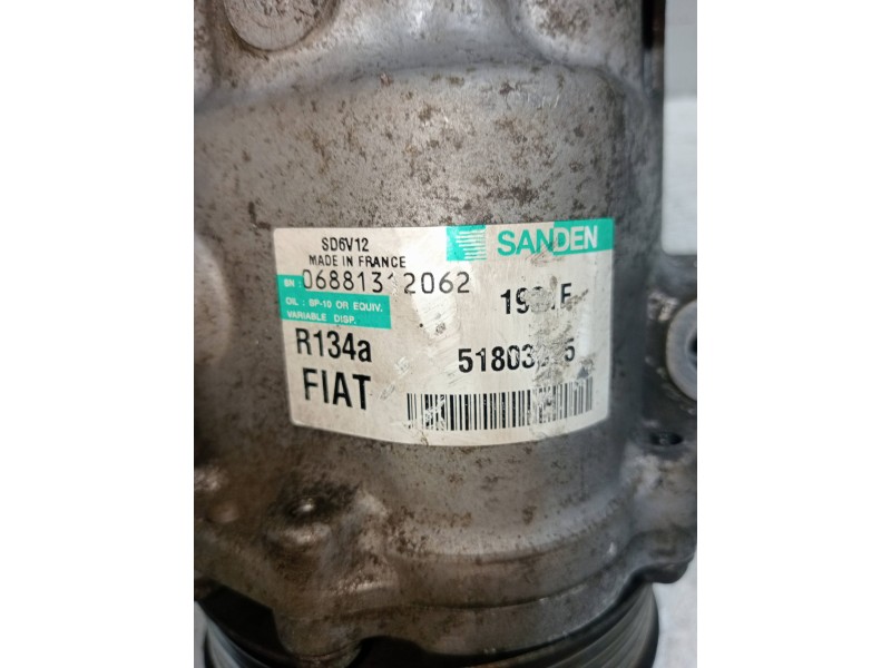 Recambio de compresor aire acondicionado para fiat doblo active referencia OEM IAM   