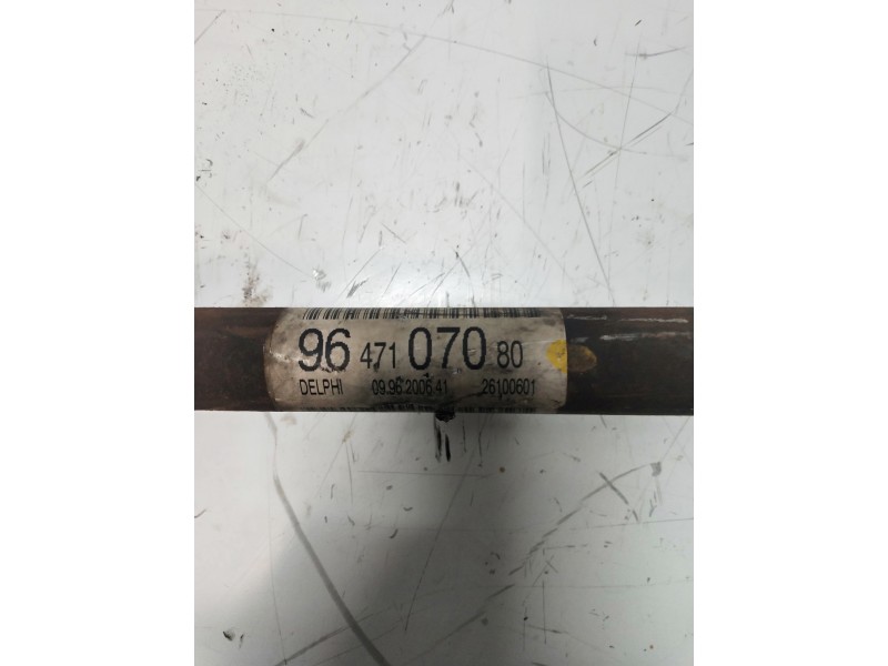 Recambio de transmision delantera derecha para citroen c3 1.4 16v stop&start referencia OEM IAM 9647107080  