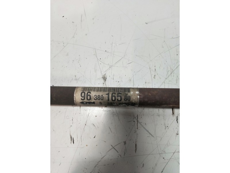 Recambio de transmision delantera izquierda para citroen c3 1.4 premier referencia OEM IAM 9638016580  