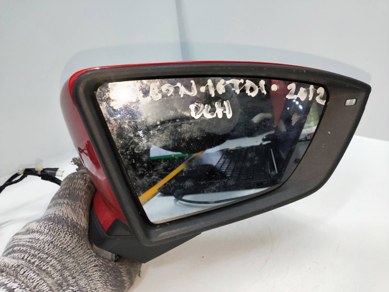 Recambio de retrovisor derecho para seat leon (5f1) referencia OEM IAM   ELECTRICO