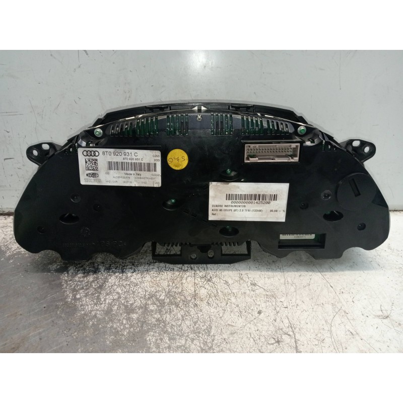 Recambio de cuadro instrumentos para audi a5 coupe (8t) 2.0 tfsi (132kw) referencia OEM IAM 8T0920931C  
