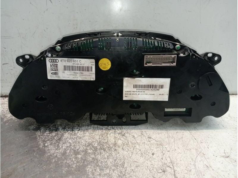 Recambio de cuadro instrumentos para audi a5 coupe (8t) 2.0 tfsi (132kw) referencia OEM IAM 8T0920931C  