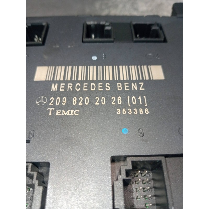 Recambio de modulo electronico para mercedes clase clk (w209) coupe 220 cdi (209.308) referencia OEM IAM 209820202601 353386 