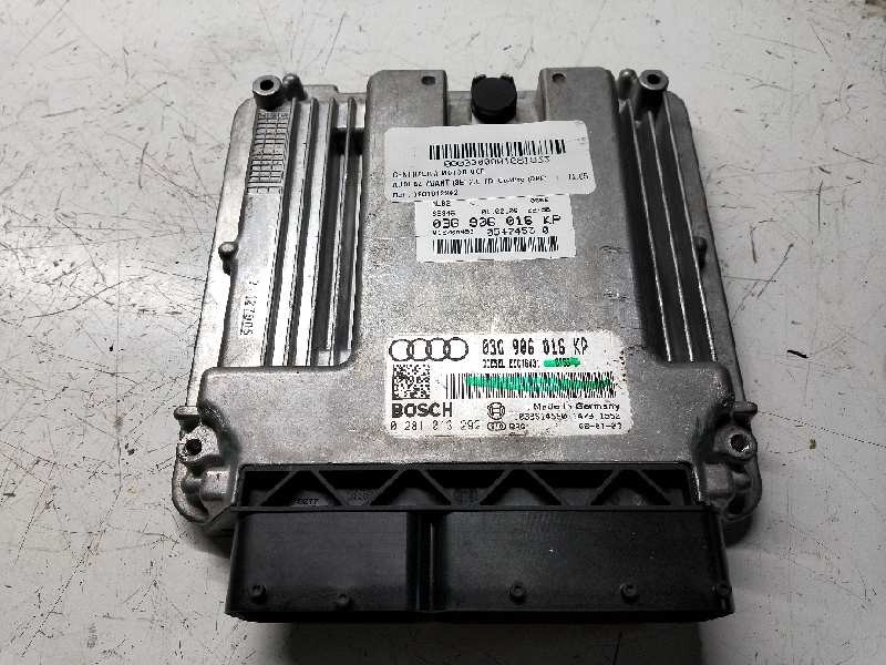 Recambio de centralita motor uce para audi a4 avant (8e) 2.0 tdi quattro (dpf) referencia OEM IAM 0281013292 03G906016KP EDC16U3