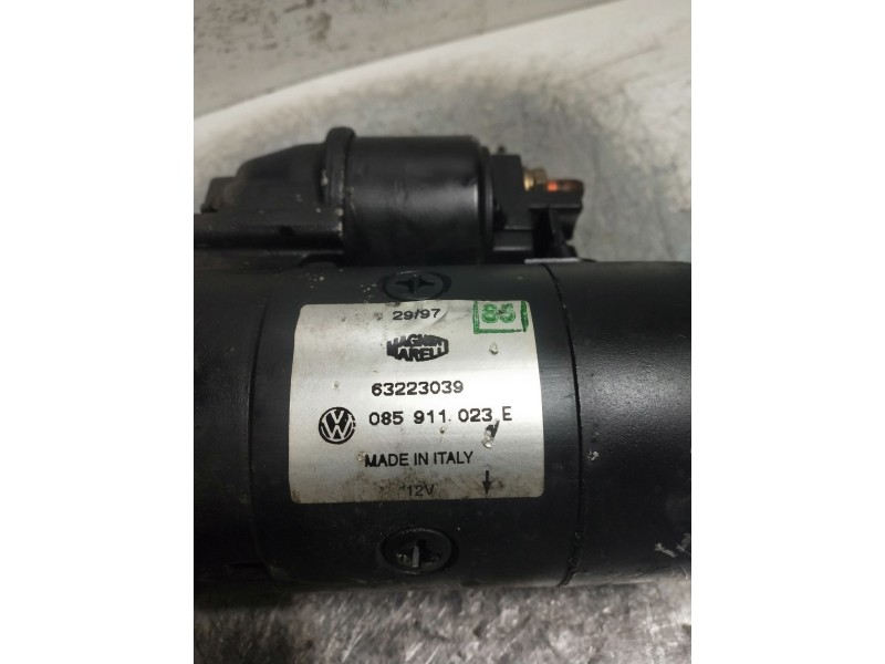 Recambio de motor arranque para seat arosa (6h1) street referencia OEM IAM 63223039  