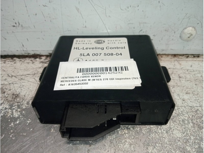 Recambio de centralita faros xenon para mercedes clase m (w163) 270 cdi inspiration (163.113) referencia OEM IAM A1635453332 5LA