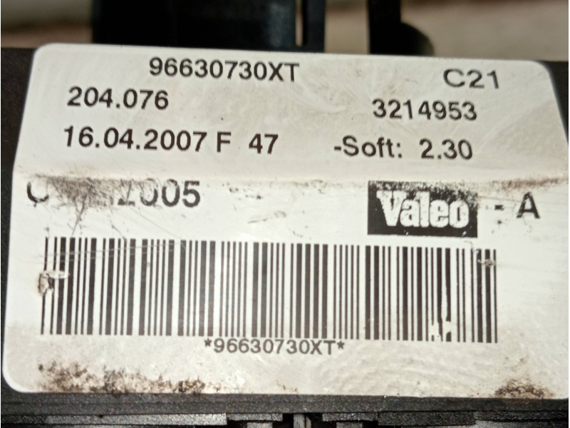 Recambio de mando luces para peugeot 207 urban referencia OEM IAM 96630730XT 204076 3214953