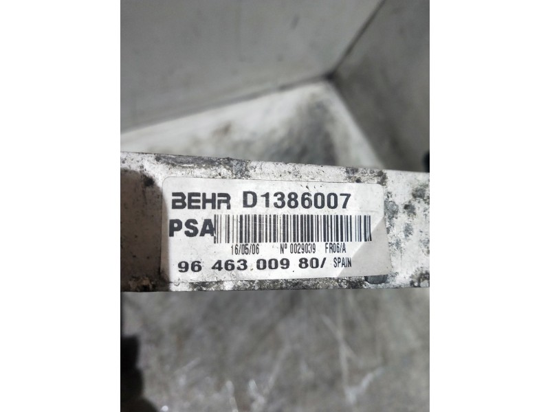 Recambio de intercooler para peugeot 407 coupe 2.7 hdi fap cat (uhz / dt17ted4) referencia OEM IAM   
