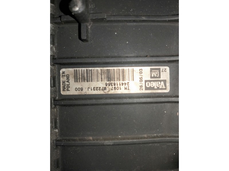 Recambio de intercooler para opel signum básico referencia OEM IAM   