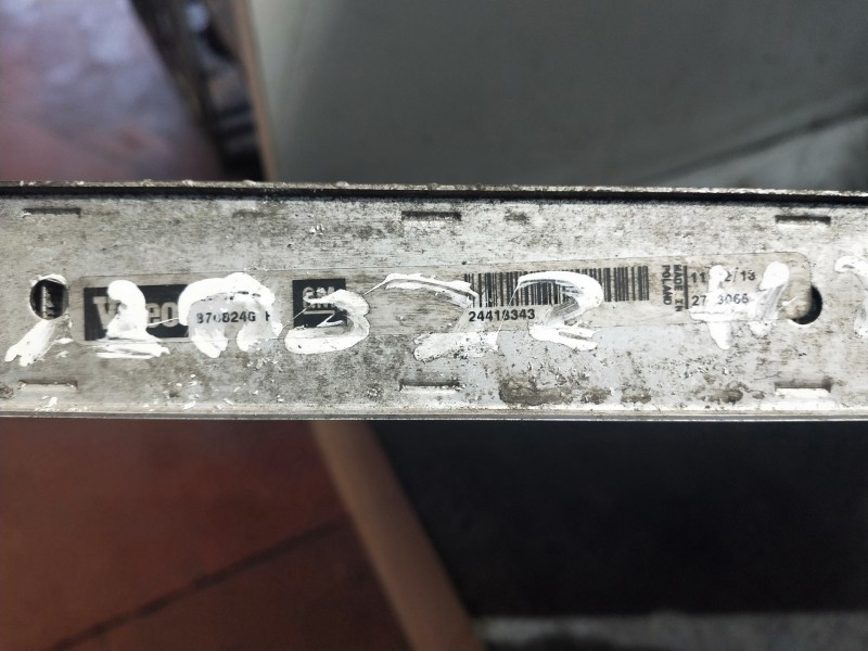 Recambio de radiador agua para opel signum básico referencia OEM IAM   