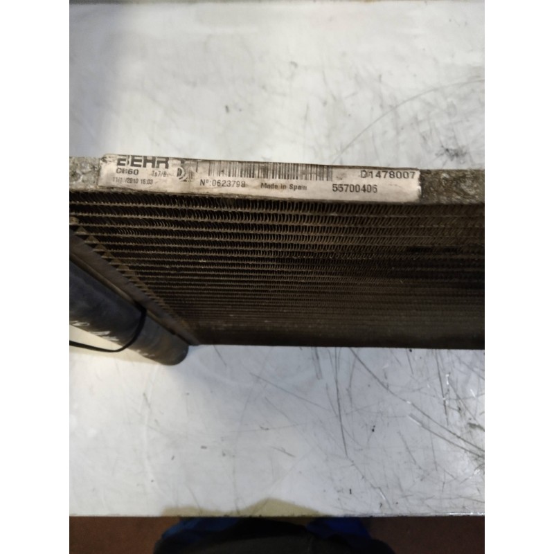 Recambio de condensador / radiador aire acondicionado para fiat fiorino básico referencia OEM IAM D1478007 55700406 