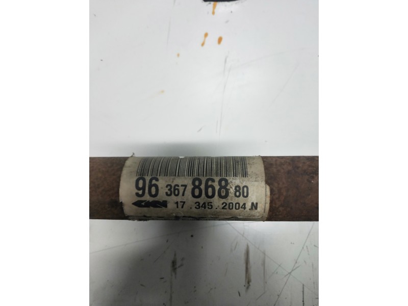 Recambio de transmision delantera derecha para citroen c4 berlina lx referencia OEM IAM 9636786880  