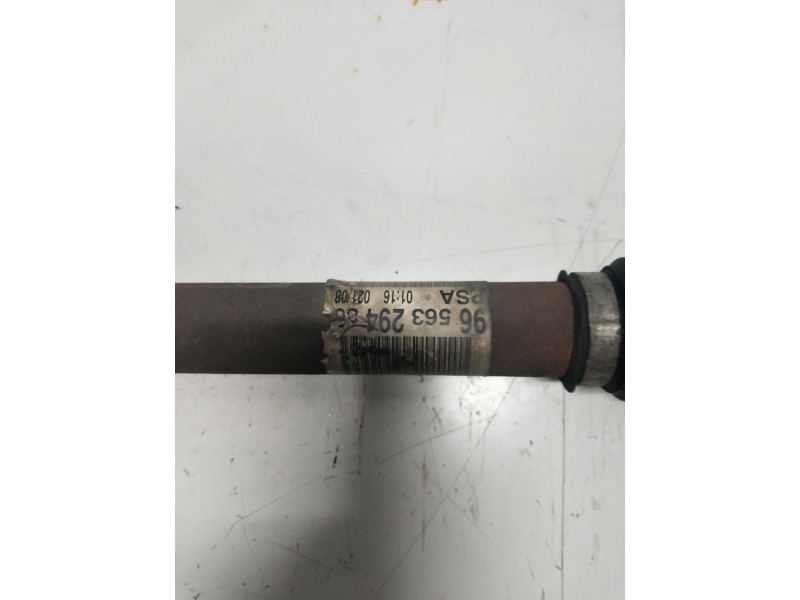 Recambio de transmision delantera derecha para citroen c4 picasso exclusive referencia OEM IAM 9656329480  