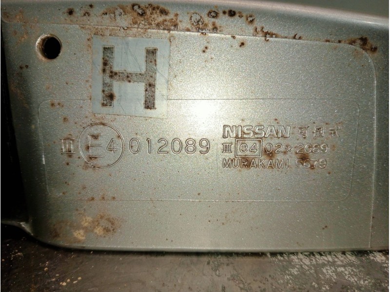 Recambio de retrovisor izquierdo para nissan pick-up (d22) 2.5 16v turbodiesel cat referencia OEM IAM 012089 ELECTRICO 