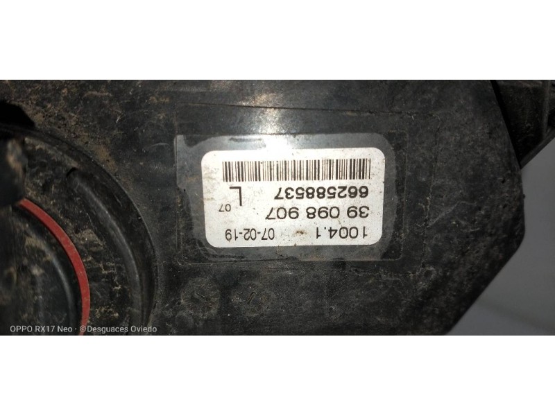 Recambio de faro antiniebla izquierdo para opel zafira (c) excellence start/stop referencia OEM IAM 39098907 662588537 