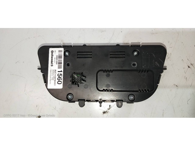 Recambio de mando calefaccion / aire acondicionado para opel zafira (c) excellence start/stop referencia OEM IAM   