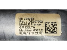 Recambio de radiador calefaccion / aire acondicionado para opel zafira (c) excellence start/stop referencia OEM IAM DE207002   2