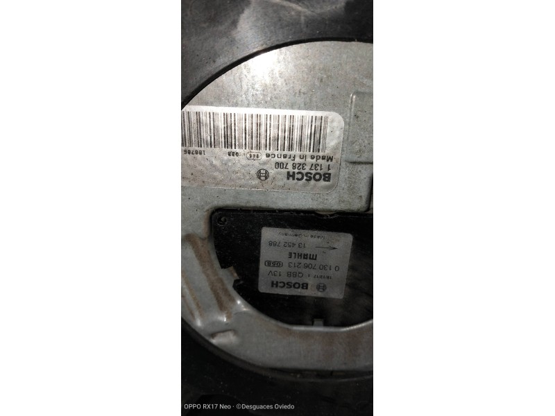 Recambio de electroventilador para opel zafira (c) excellence start/stop referencia OEM IAM   