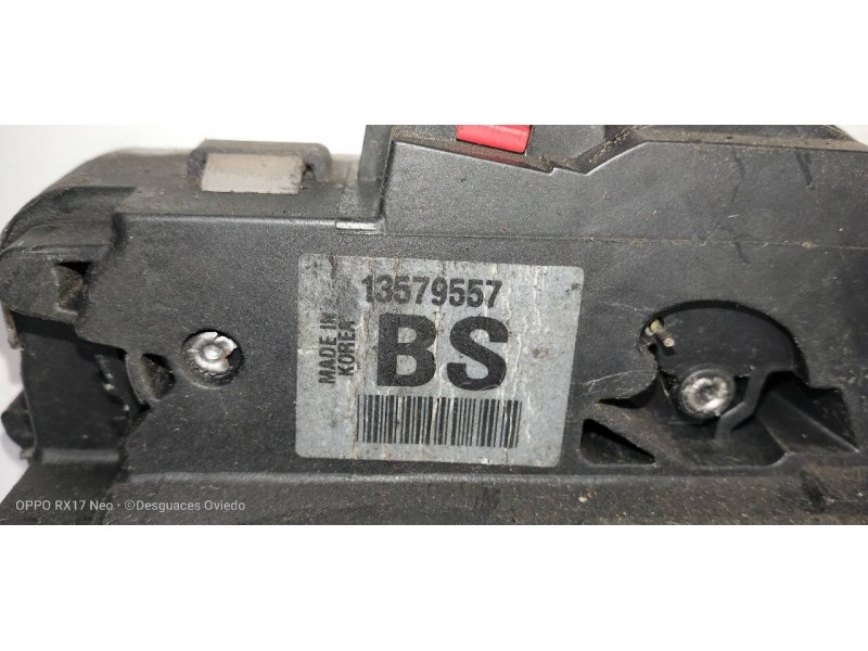 Recambio de motor cierre centralizado trasero izquierdo para opel zafira (c) excellence start/stop referencia OEM IAM 13579557  