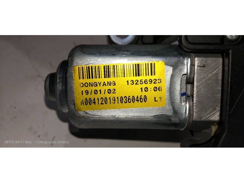 Recambio de motor limpia trasero para opel zafira (c) excellence start/stop referencia OEM IAM 13256923  