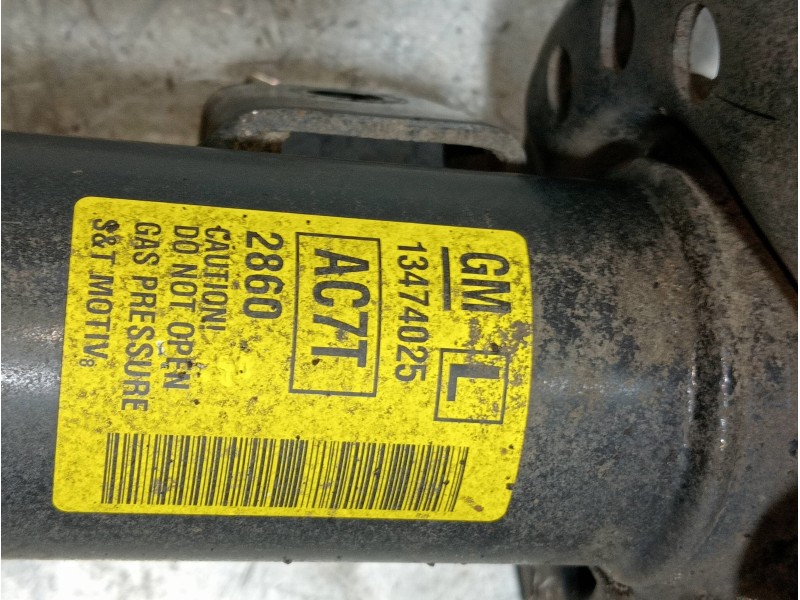 Recambio de amortiguador delantero izquierdo para opel zafira (c) excellence start/stop referencia OEM IAM 13474025  