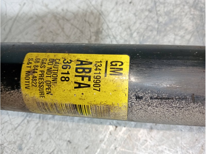 Recambio de amortiguador trasero izquierdo para opel zafira (c) excellence start/stop referencia OEM IAM 13419907  