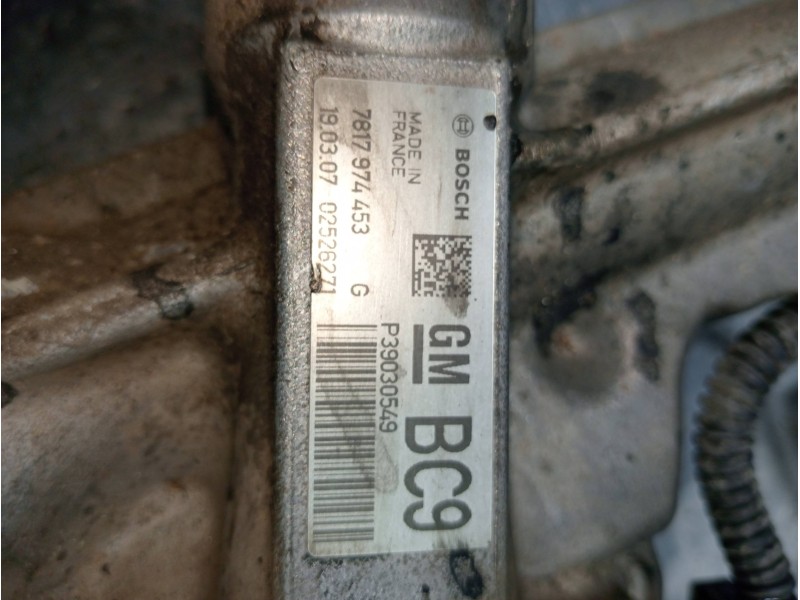 Recambio de cremallera direccion para opel zafira (c) excellence start/stop referencia OEM IAM P39030549 7817974453 