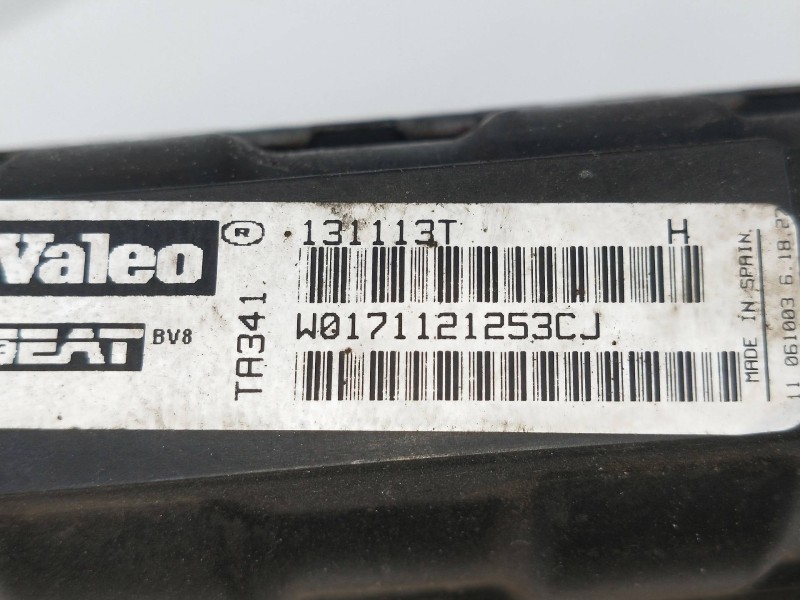 Recambio de radiador agua para volkswagen passat (321/23/27/31) 1.8 referencia OEM IAM W0171121253CJ  