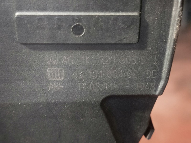 Recambio de potenciometro pedal para seat altea (5p1) arena referencia OEM IAM 1K1721503S 6510100102DE 