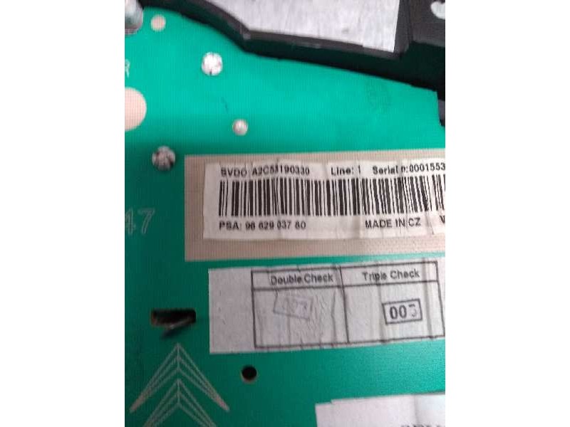 Recambio de cuadro instrumentos para peugeot 207 referencia OEM IAM 9662903780  