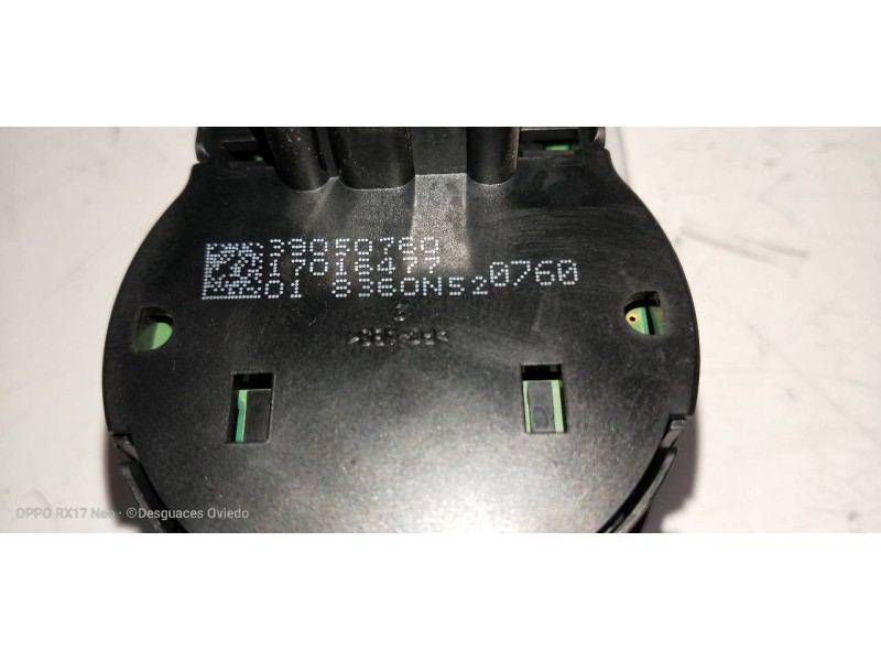 Recambio de mando luces para opel zafira (c) excellence start/stop referencia OEM IAM 39050760 17016477 