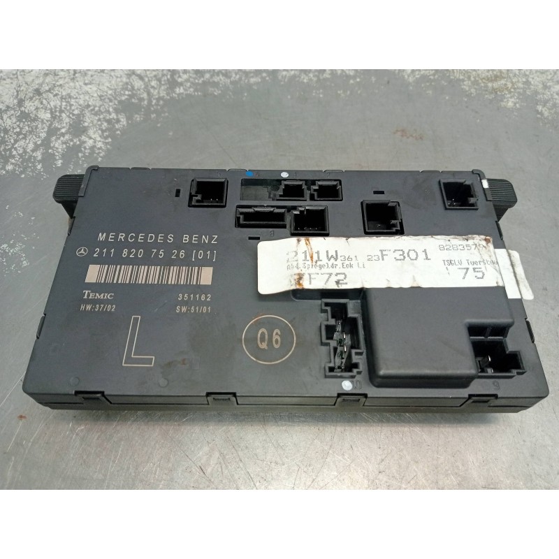 Recambio de modulo electronico para mercedes clase e (w211) berlina e 220 cdi (211.006) referencia OEM IAM 2118207526 351162 