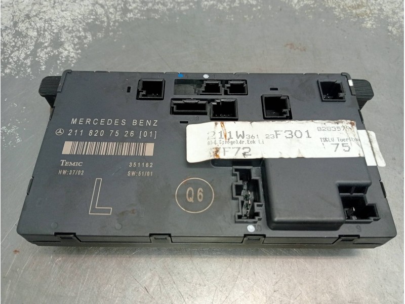 Recambio de modulo electronico para mercedes clase e (w211) berlina e 220 cdi (211.006) referencia OEM IAM 2118207526 351162 