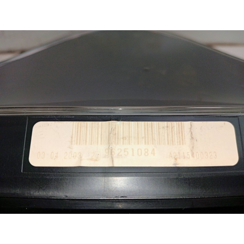 Recambio de cuadro instrumentos para mercedes clase e (w211) berlina e 220 cdi (211.006) referencia OEM IAM 96251084 A2115400323