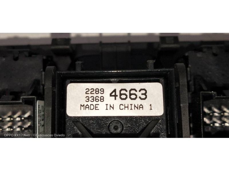 Recambio de mando multifuncion para opel zafira (c) excellence start/stop referencia OEM IAM 22894663  