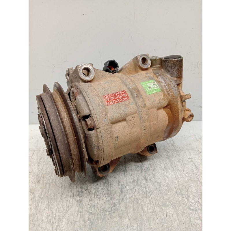 Recambio de compresor aire acondicionado para nissan pick-up (d22) 2.5 16v turbodiesel cat referencia OEM IAM 5062118460 92600VK