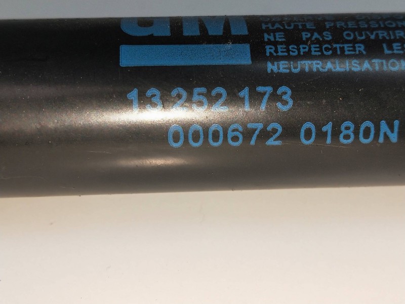 Recambio de amortiguadores capo para opel insignia berlina 2.0 cdti cat referencia OEM IAM 13252173  