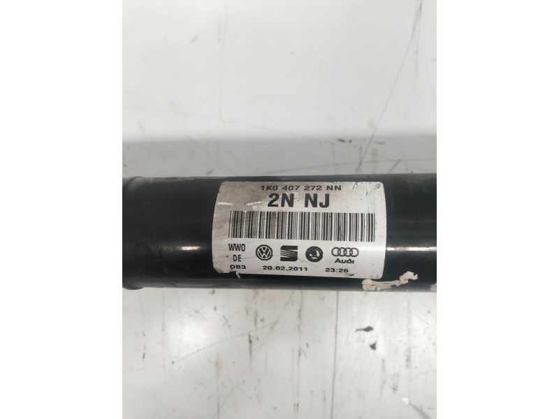 Recambio de transmision delantera derecha para seat altea (5p1) arena referencia OEM IAM 1K0407272NN 2NNJ 