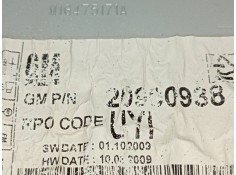 Recambio de sistema audio / radio cd para chevrolet cruze ls+ referencia OEM IAM 20900938   2