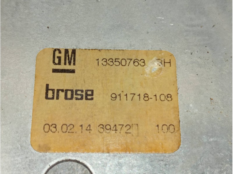 Recambio de elevalunas trasero derecho para opel astra j lim. enjoy referencia OEM IAM 13350763 910280200 