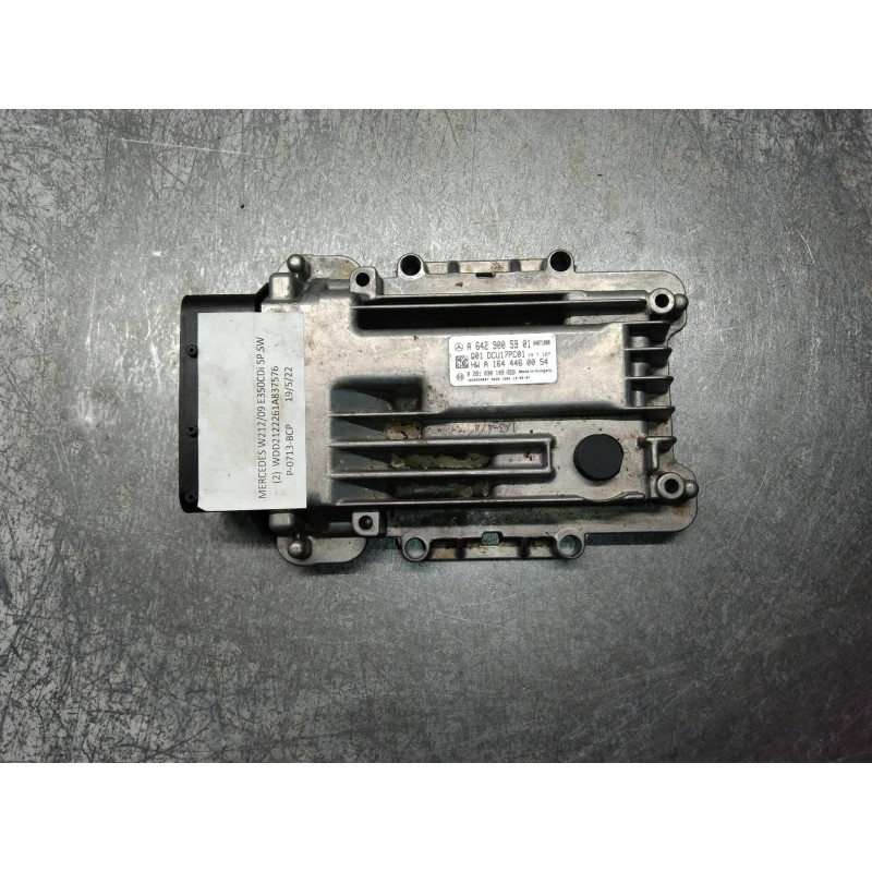 Recambio de centralita motor uce para mercedes clase e (w212) familiar 3.0 cdi cat referencia OEM IAM 0281030109 A6429005901 DCU