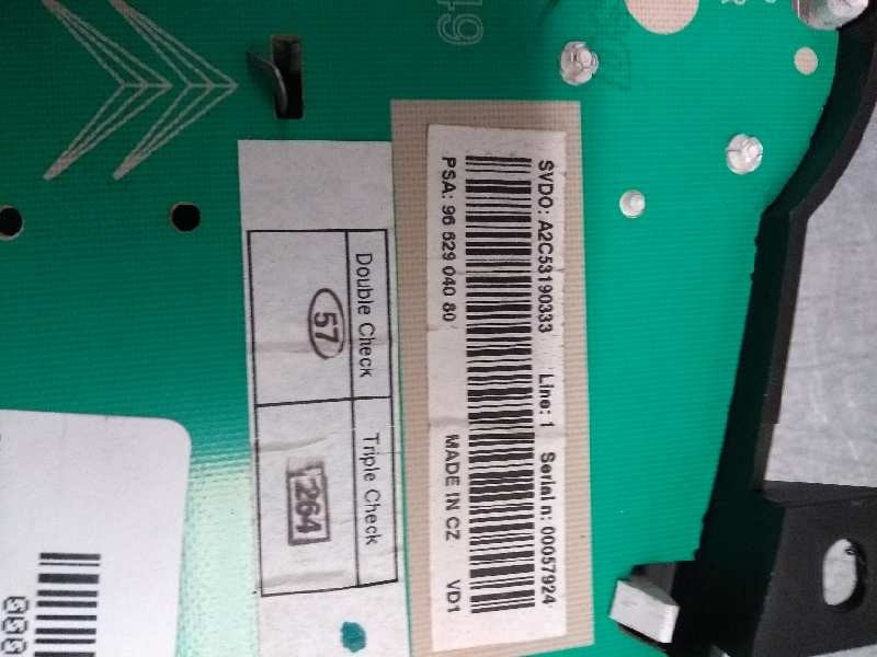 Recambio de cuadro instrumentos para peugeot 207 1.6 16v turbo cat (5fx / ep6dt) referencia OEM IAM 9662904080  