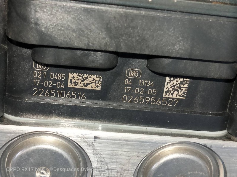 Recambio de abs para dacia duster ii comfort referencia OEM IAM 476609671R 0265257988 0265956527