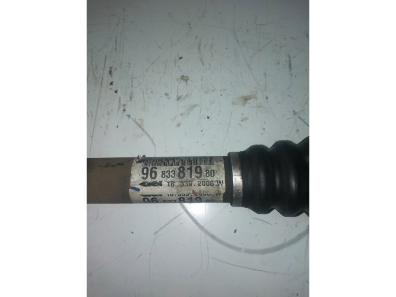 Recambio de transmision delantera izquierda para citroen c6 exclusive referencia OEM IAM 9683381980  