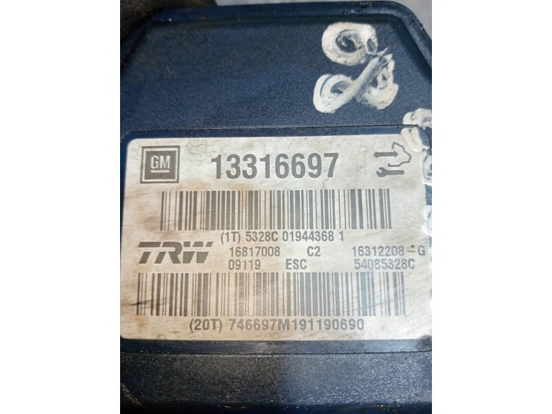 Recambio de abs para opel insignia berlina cosmo referencia OEM IAM 13316697 54085328C 16817008