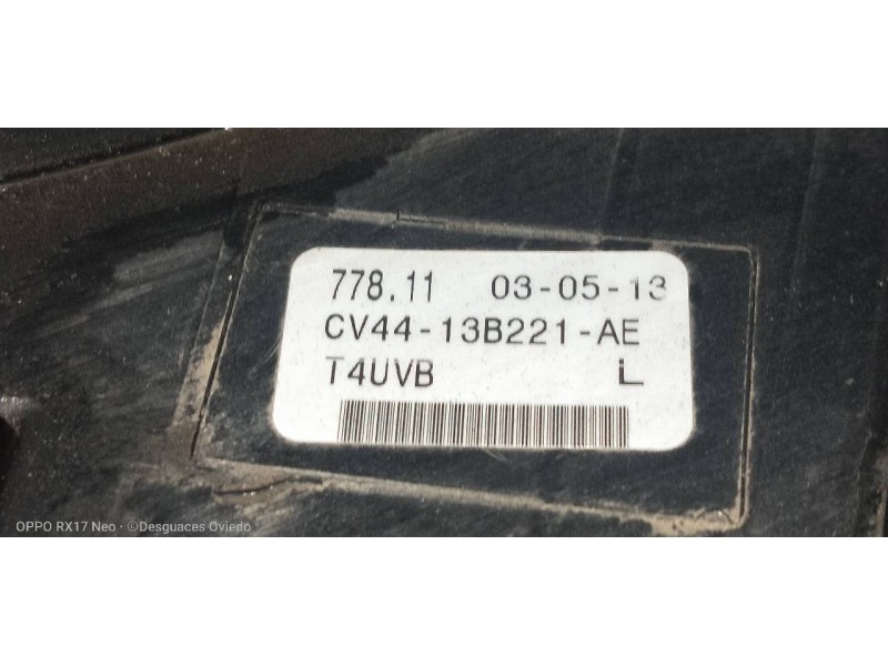 Recambio de piloto delantero izquierdo para ford kuga (cbs) titanium referencia OEM IAM CV4413B221AE  